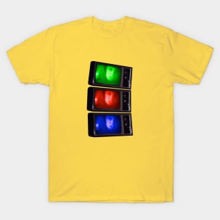 90's CRT Television Collage T-Shirt